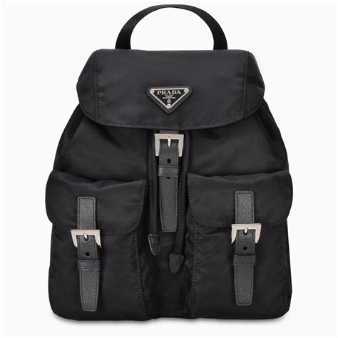 borsa prada nylon azzurra|prada nylon backpacks.